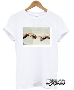 God's and Adam's Hands T-Shirt