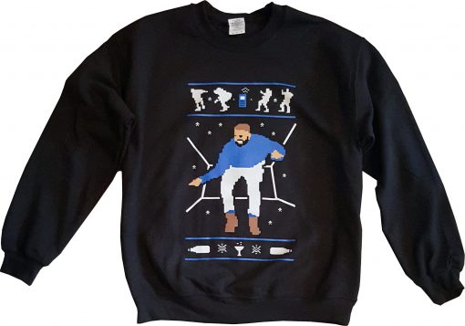 1-800 Hotline Bling Ugly Christmas Drake Sweatshirt