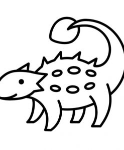 Ankylosaurus Cute T-Shirt