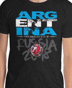World Cup Football 2018 Russia Argentina T-Shirt