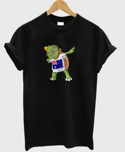 Australia Dabbing Turtle Unisex T-Shirt