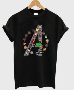 Avengers Infinity War Emo Character T-Shirt