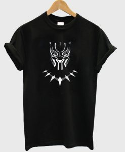 Black Panther Head T-Shirt