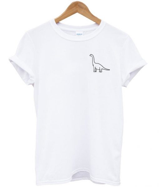 Brontosaurus Pocket Cute T-Shirt