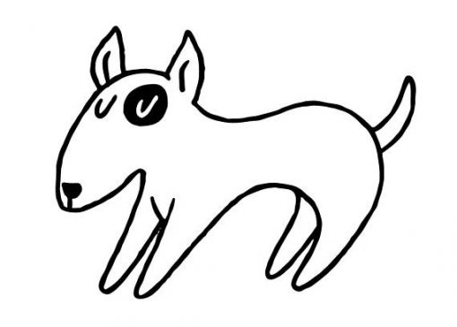 Bull Terrier Dog Cute T-Shirt