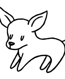 Chihuahua Dog Cute T-Shirt
