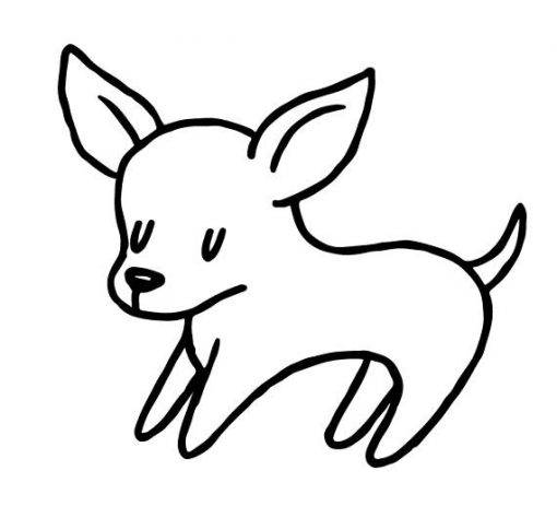 Chihuahua Dog Cute T-Shirt