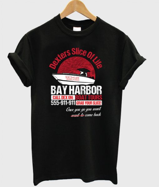 Cool Dexter Bay Harbor Boat Tours T-Shirt