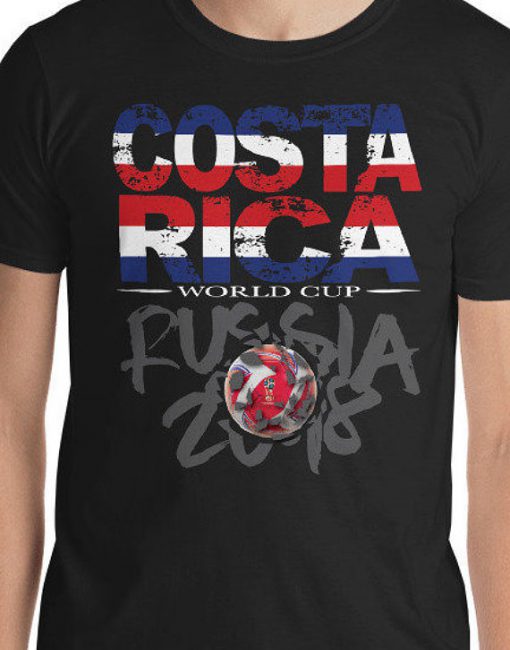 World Cup Football 2018 Russia Costa Rica T-Shirt