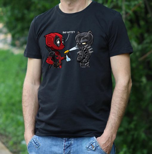 Deadpool Black Panther T-Shirt