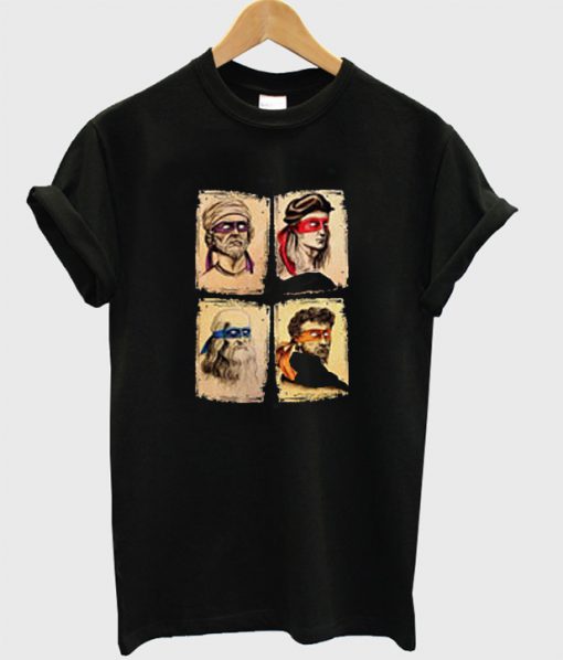 Donatello Raphael Leonardo Michelangelo T-Shirt