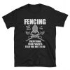 Fencing Funny Definition T-Shirt