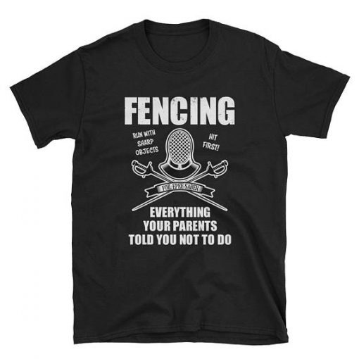 Fencing Funny Definition T-Shirt