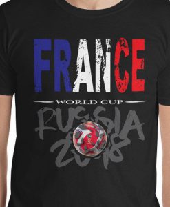 World Cup Football 2018 Russia France T-Shirt