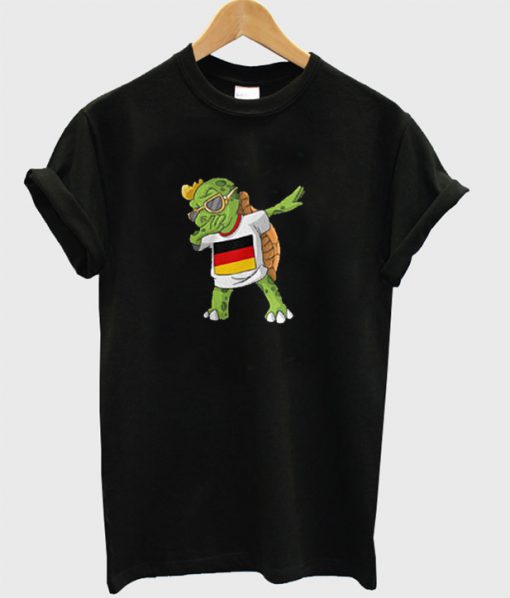 Germany Dabbing Turtle Unisex T-Shirt