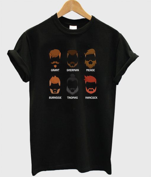 Grant Sherman Meade Burnside Thomas Hancock T-Shirt