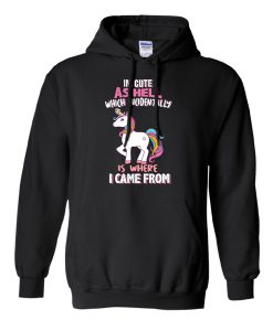 I'm Cute As Hell Hoodie