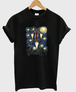 Iron Man Starry Night T-Shirt