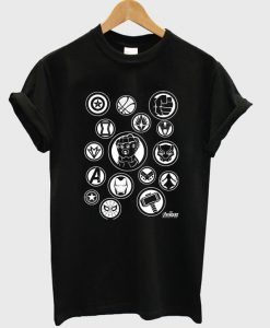 Marvel Avengers Symbols Infinity War T-Shirt