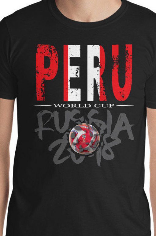 World Cup Football 2018 Russia Peru T-Shirt