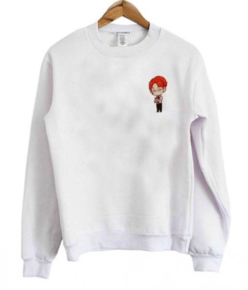 Pocket BTS Jimin Sweatshirt