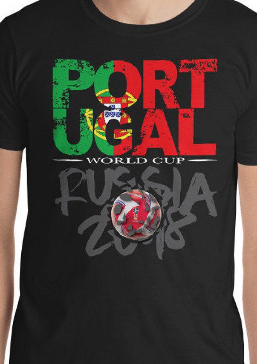 World Cup Football 2018 Russia Portugal T-Shirt