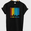 Providence Rhode Island Skyline Vintage T-Shirt