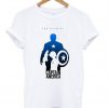 The Avengers Captain America Silhouette T-Shirt