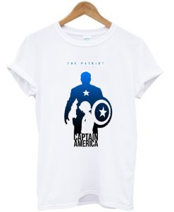 The Avengers Captain America Silhouette T-Shirt