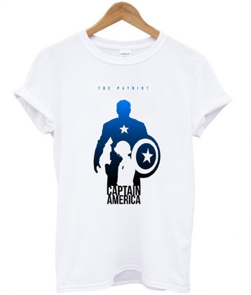 The Avengers Captain America Silhouette T-Shirt
