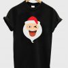 Santa Claus Wink Eyes Tongue Out T-Shirt