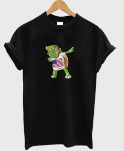 United States Dabbing Turtle Unisex T-Shirt