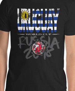 World Cup Football 2018 Russia Uruguay T-Shirt
