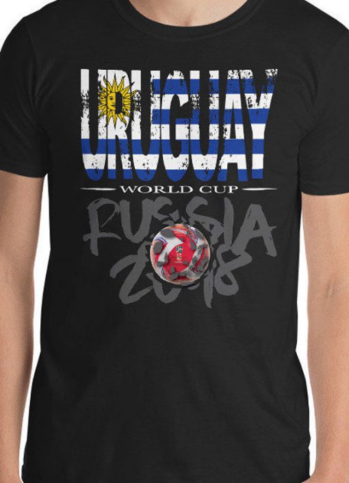 World Cup Football 2018 Russia Uruguay T-Shirt