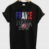 World Cup Football 2018 Russia France T-Shirt