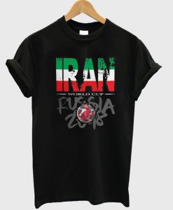 World Cup Football 2018 Russia Iran T-Shirt