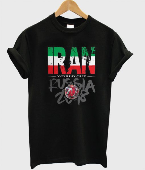 World Cup Football 2018 Russia Iran T-Shirt