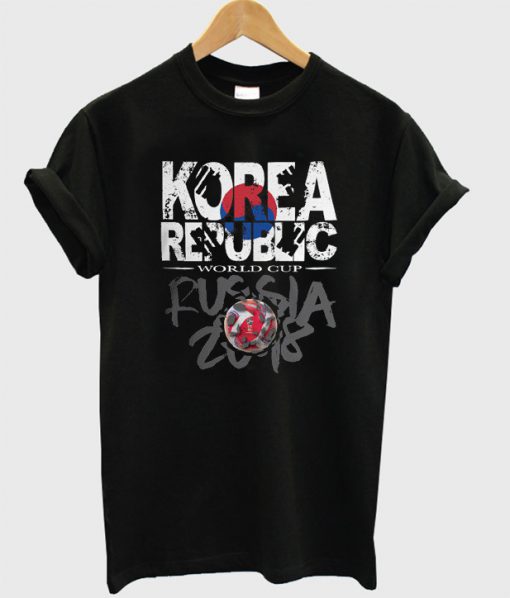 World Cup Football 2018 Russia Korea Republic T-Shirt