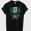 World Cup Football 2018 Russia Nigeria T-Shirt
