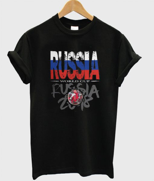 World Cup Football 2018 Russia Tunisia T-Shirt