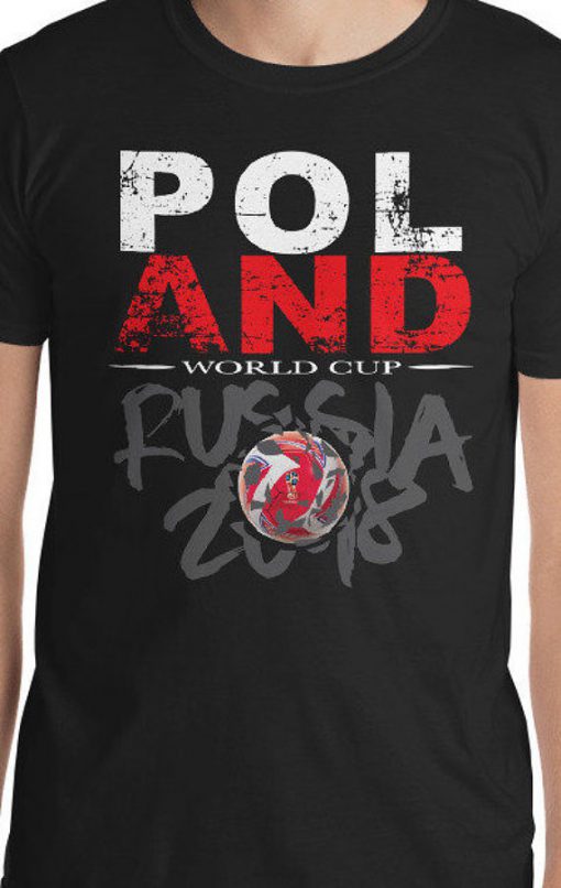 World Cup Football 2018 Russia Poland T-Shirt