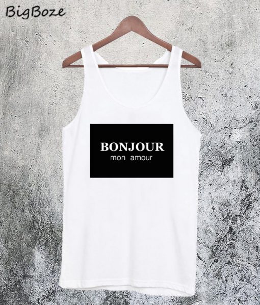 Bonjour Mon Amour Tanktop