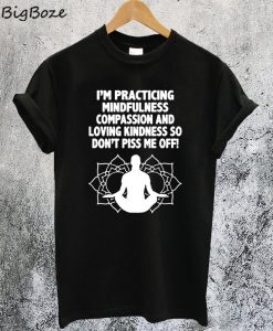 Buddha Dont Piss Me Off T-Shirt