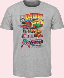 Daddy You are My Superhero Fathers Day Gift T-Shirt