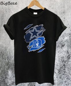 Dallas Cowboys and Duke Blue Devils T-Shirt