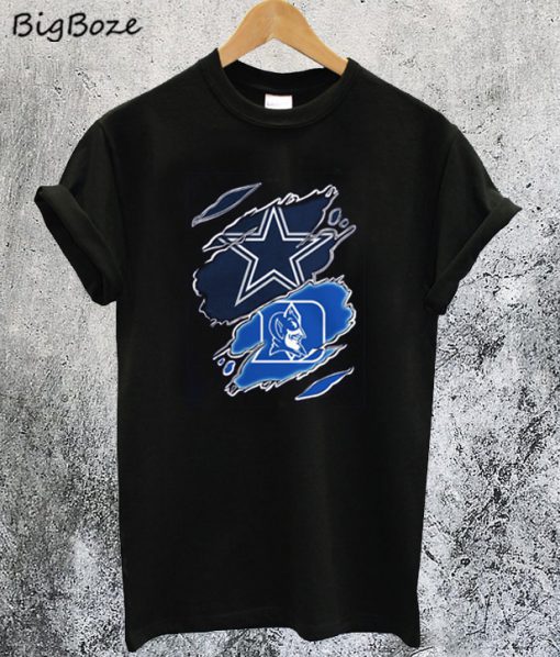 Dallas Cowboys and Duke Blue Devils T-Shirt