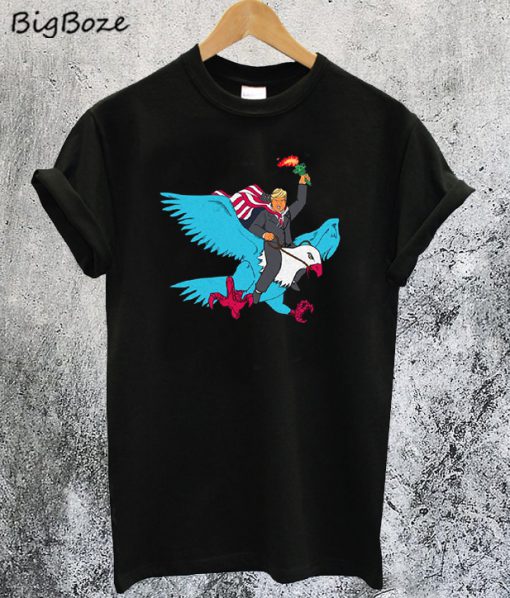Eagle Trump Independence Day T-Shirt