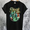 Ghost The Statue of Liberty Skull T-Shirt