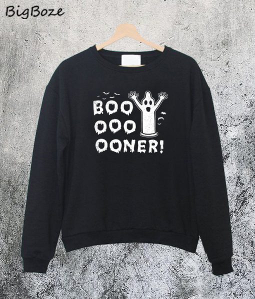 Halloween Boner Ghost Sweatshirt