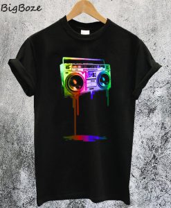 Melting Boombox T-Shirt